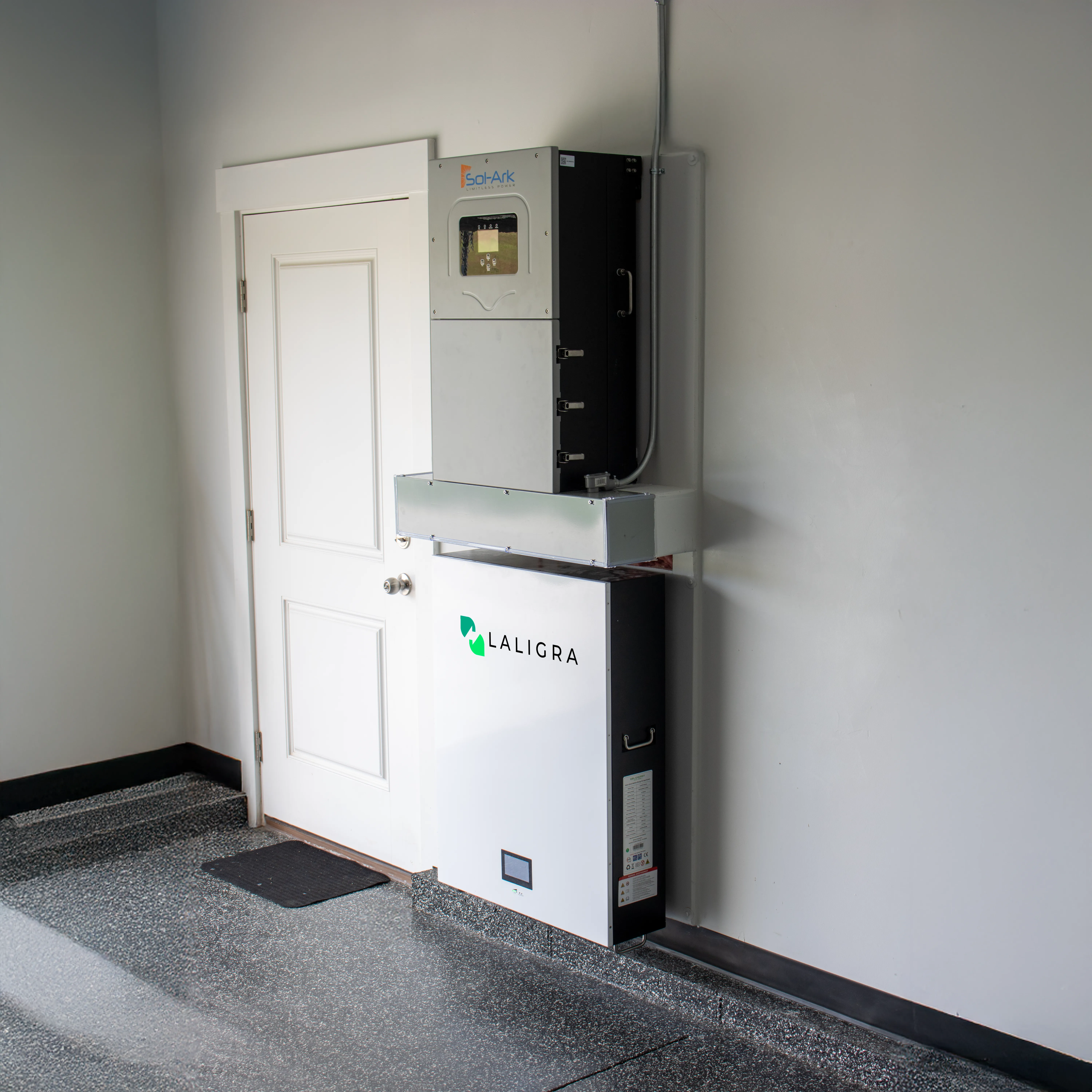 Battery backup install