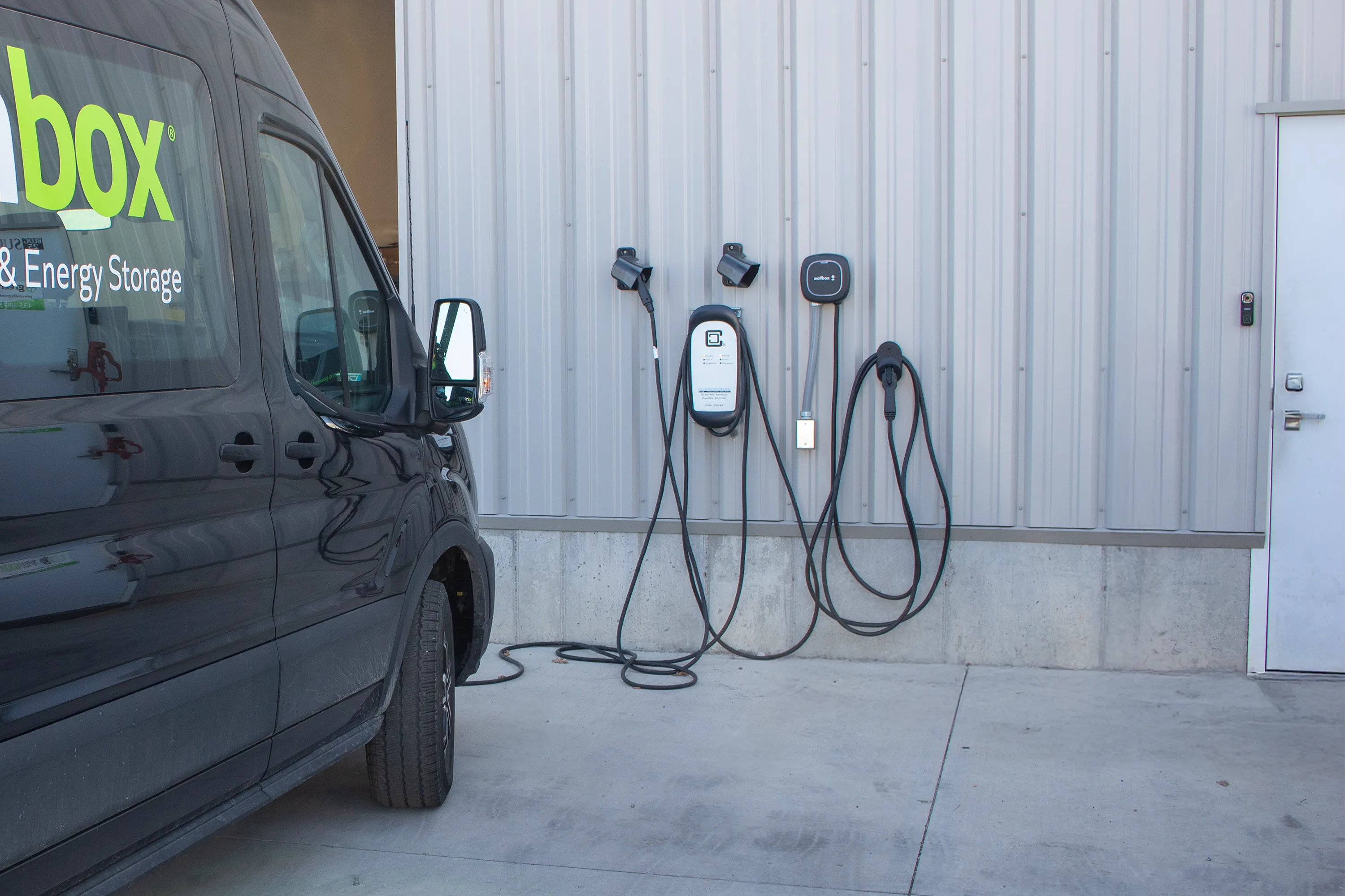 EV charger installation