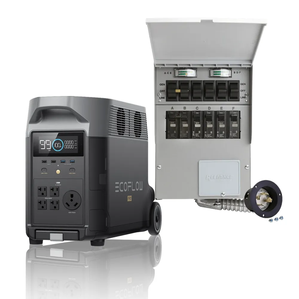 6 Circuit Panel (30A) bundle with EcoFlow Delta Pro